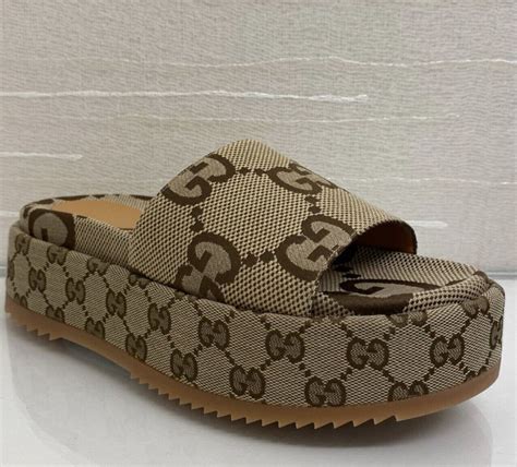 gucci rubber sandals dupe|gucci platform sandals dupe.